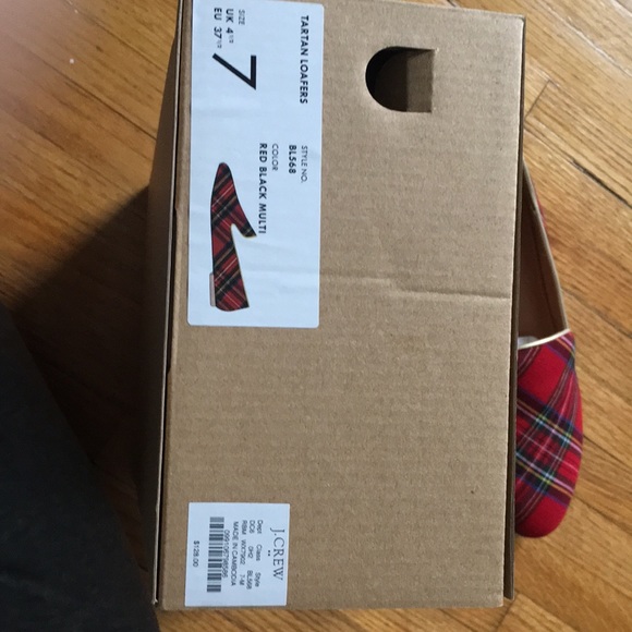 Tartan Plaid Loafers J.Crew - Picture 6 of 8
